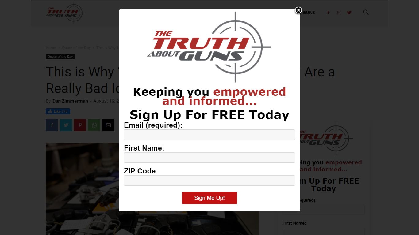 This is Why ‘Universal Background Checks’ Are a Really Bad Idea